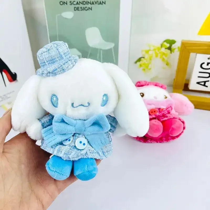 Sanliou Winter Ensemble Plush Keychain