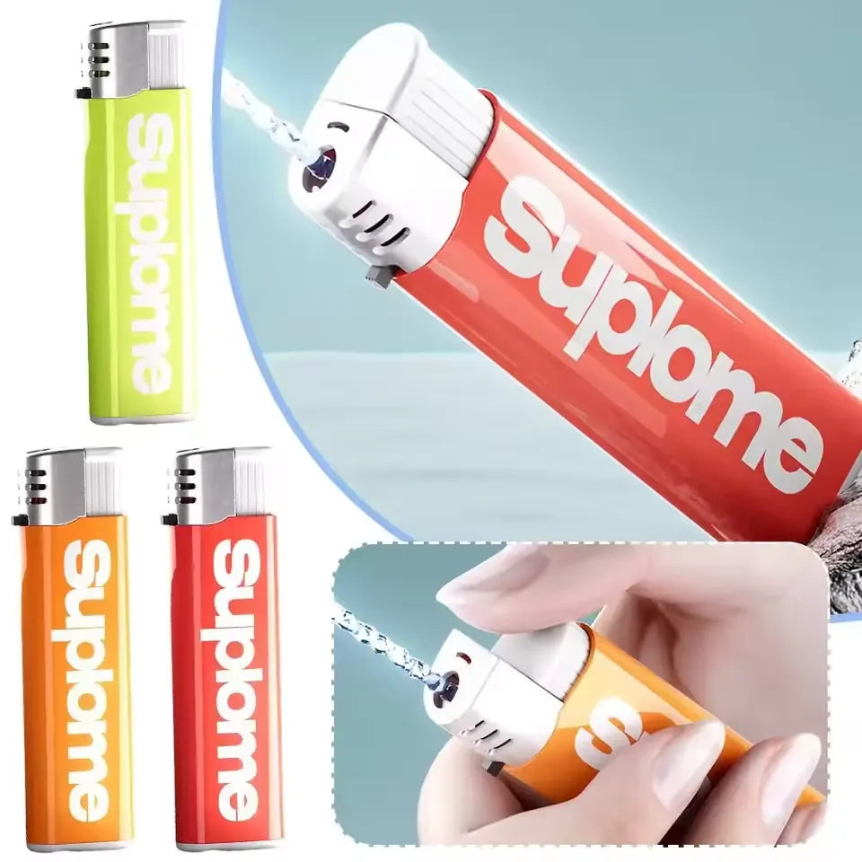 Suplome Water Gun Lighter Prank Toy