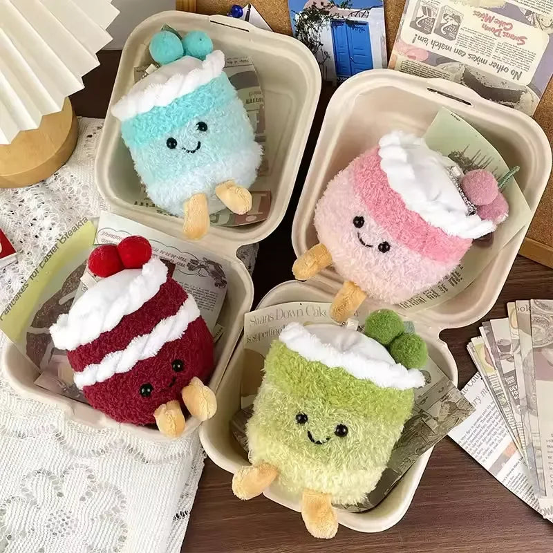 JC Style Cake Plush Keychain
