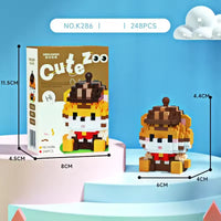 Cute Zoo Micro Building Blocks
