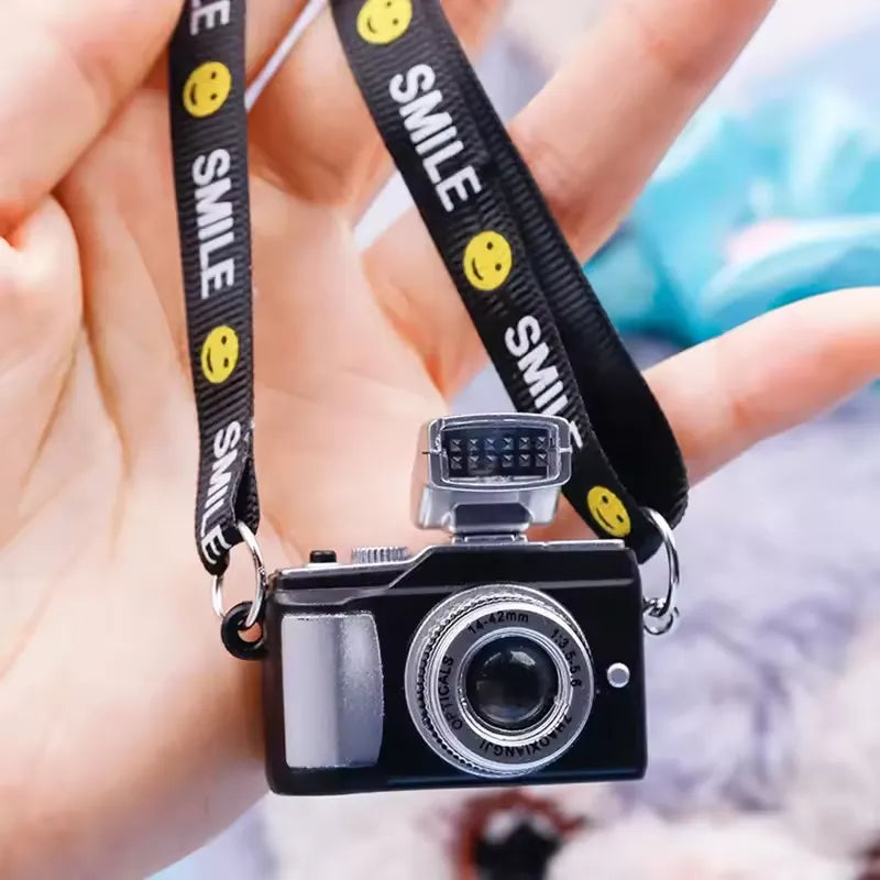 Flash Snap Mini Simulation Camera Keychain