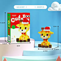 Cute Zoo Micro Building Blocks