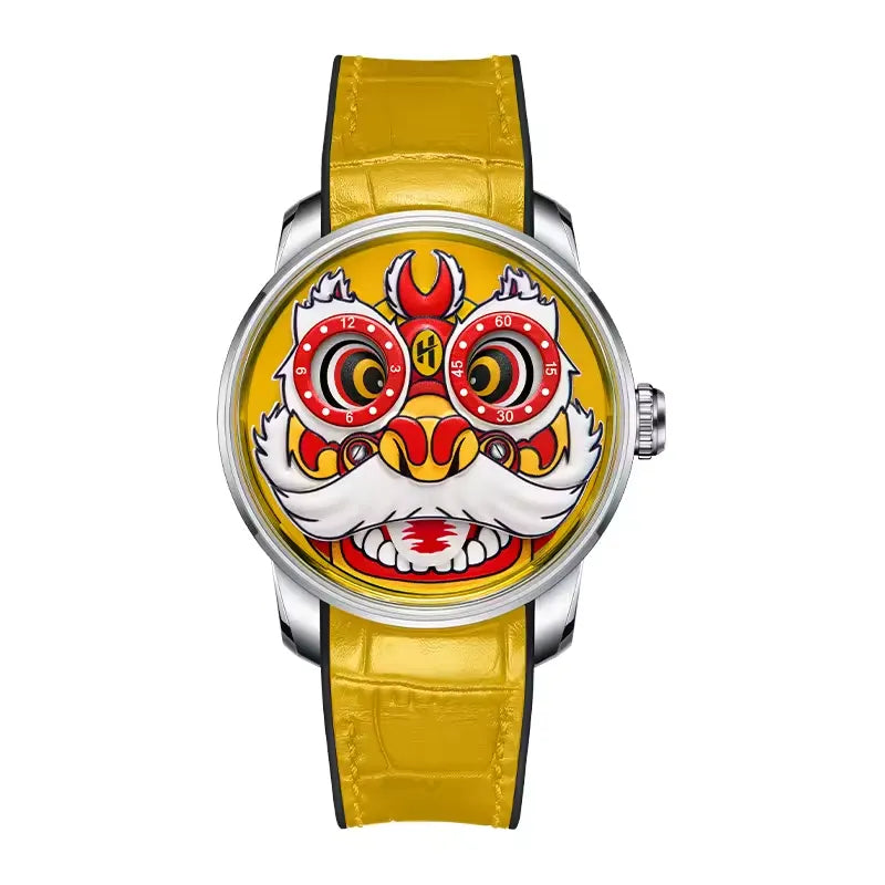 Lucky Harvey Imperial Dynasty Lion Dance Mechanical Watch
