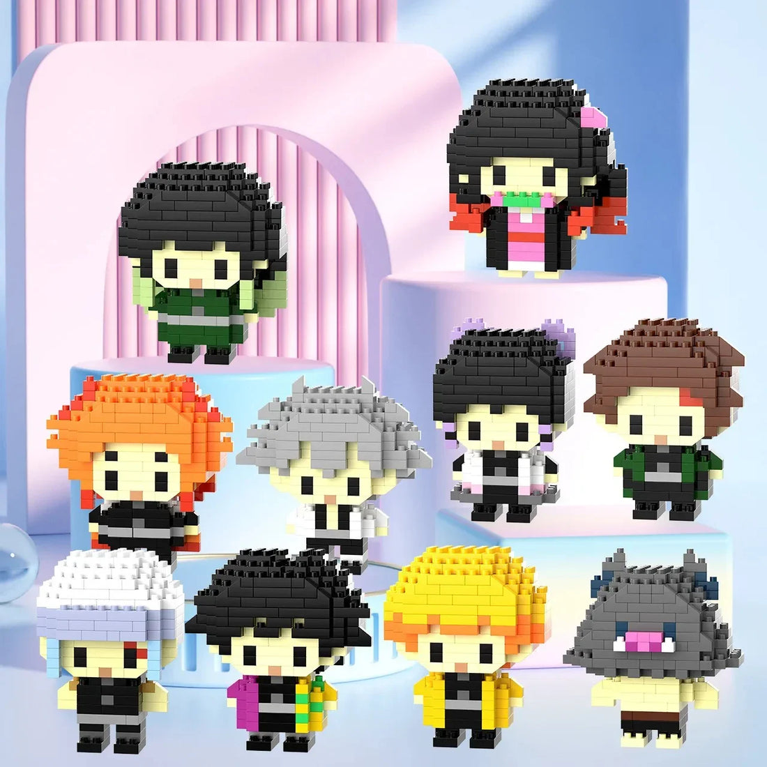 Bricks Anime Themed Micro Building Blocks