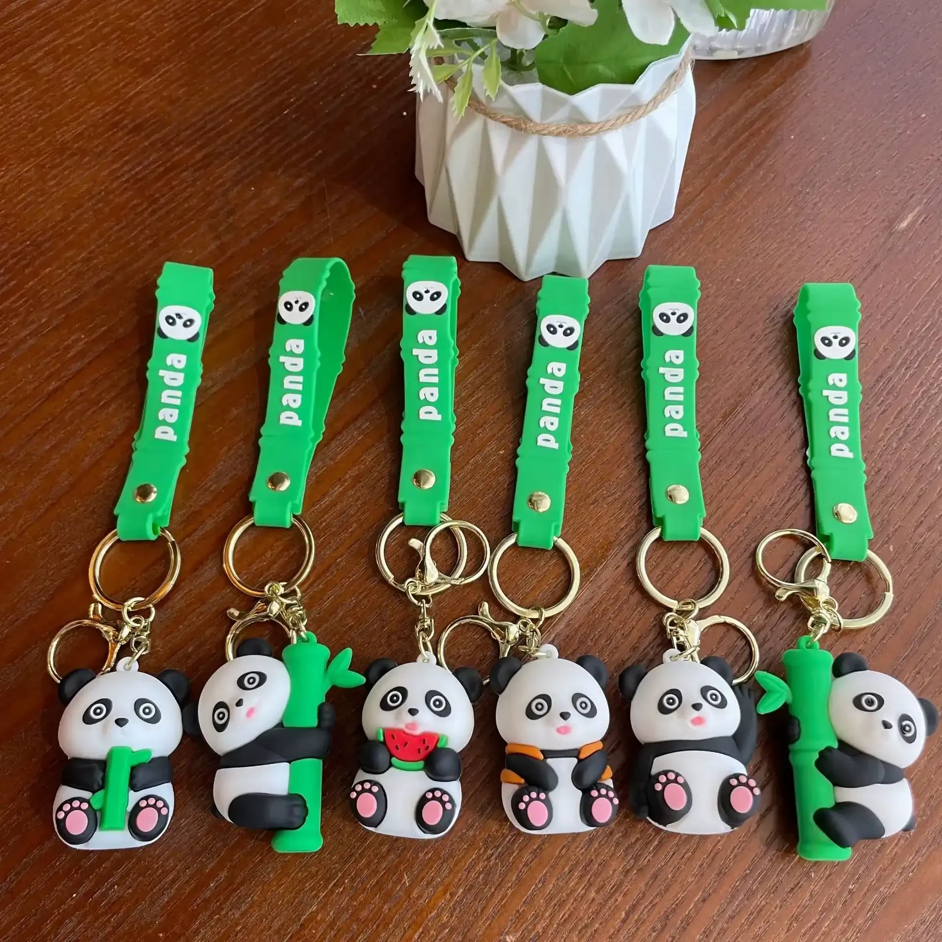 Pocket Perfect Panda 3D Keychain