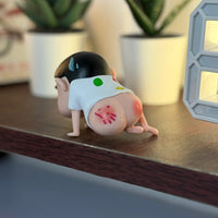 Shinichan Red Butt Action Figure