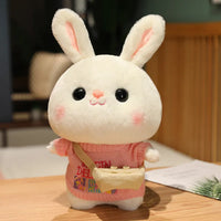 Cozy Dress-Up Bunny Premium Plush Toy (30 cm)