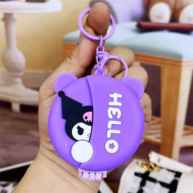 Sanrio Elite Comb & Mirror Keychain
