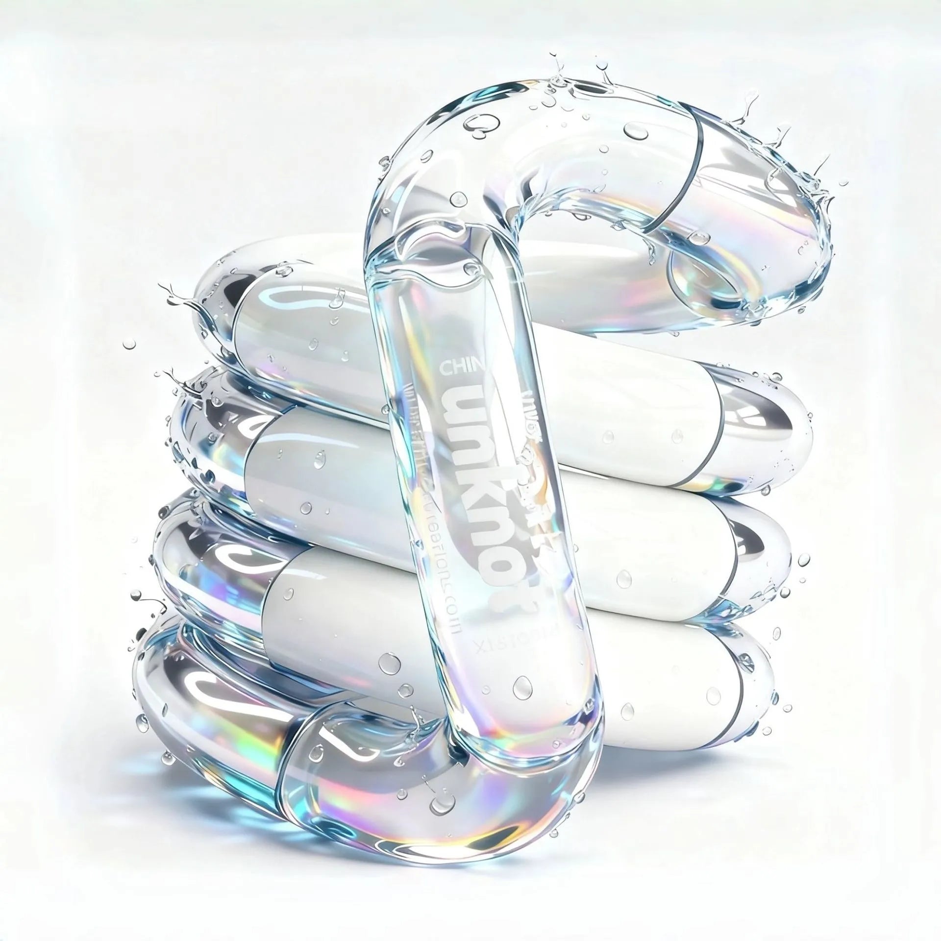 Unknot Electroplated Tangle Fidget Rope