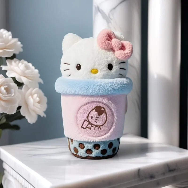 Hello Kitty Sweet Boba Milk Tea Plushie