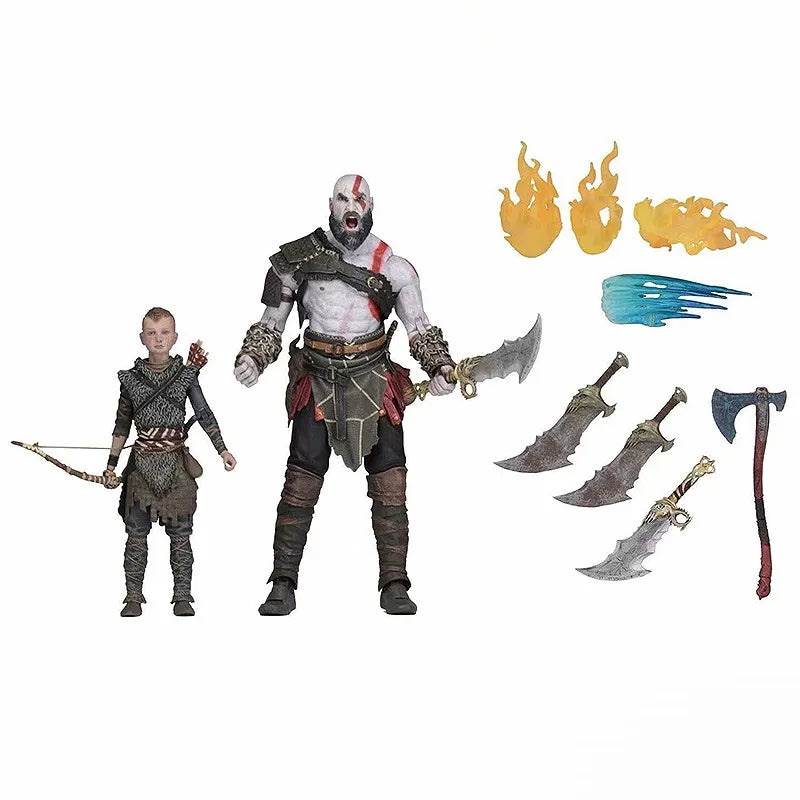 NECA God of War 4 Kratos & Atreus 2-Pack Figure