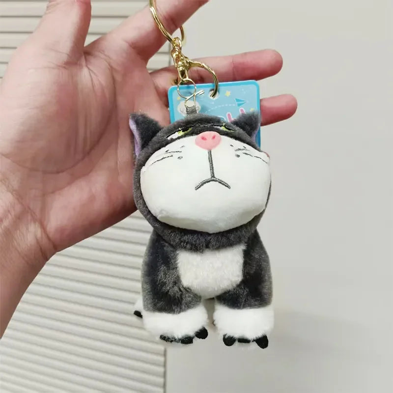 Lucifer Cat Grim Attitude Keychain