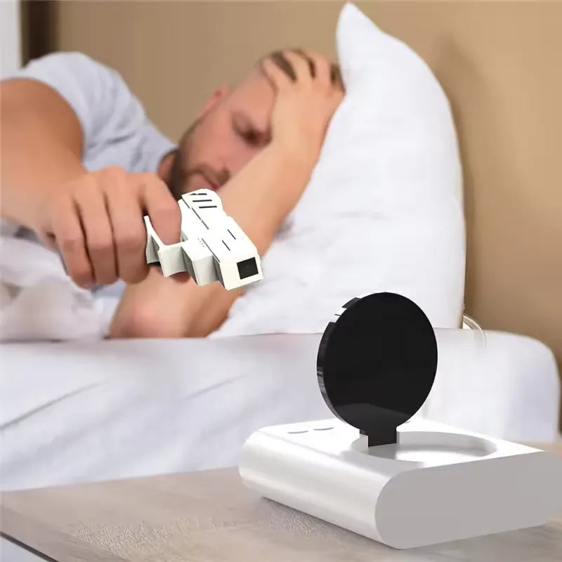 Shooting Target Laser Alarm Clock