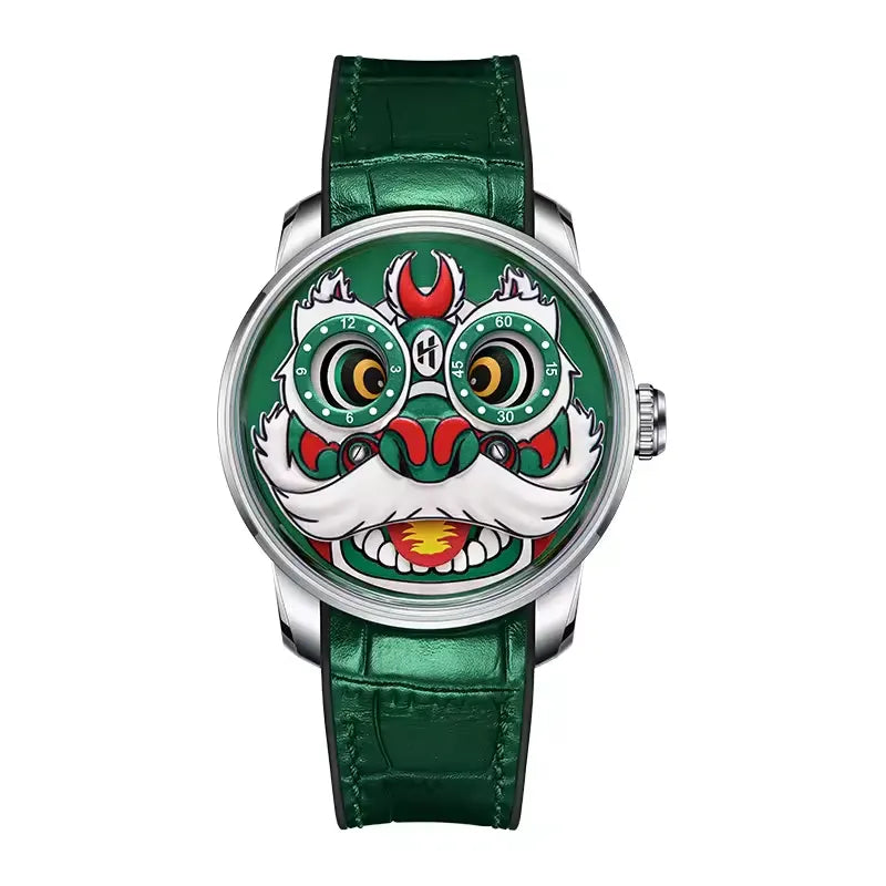 Lucky Harvey Imperial Dynasty Lion Dance Mechanical Watch