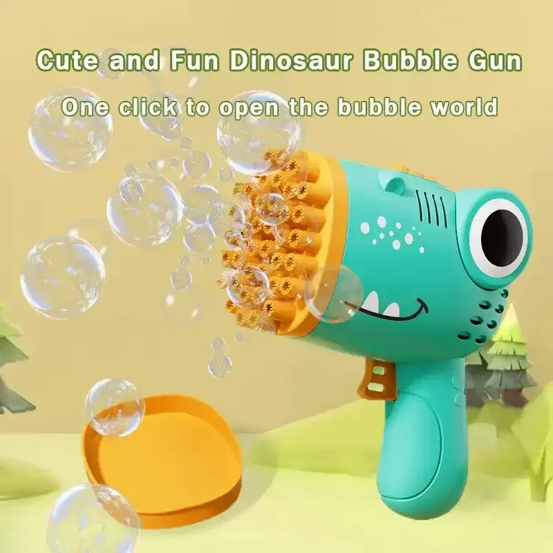 Dinosaur Bubble Machine Gun Toy