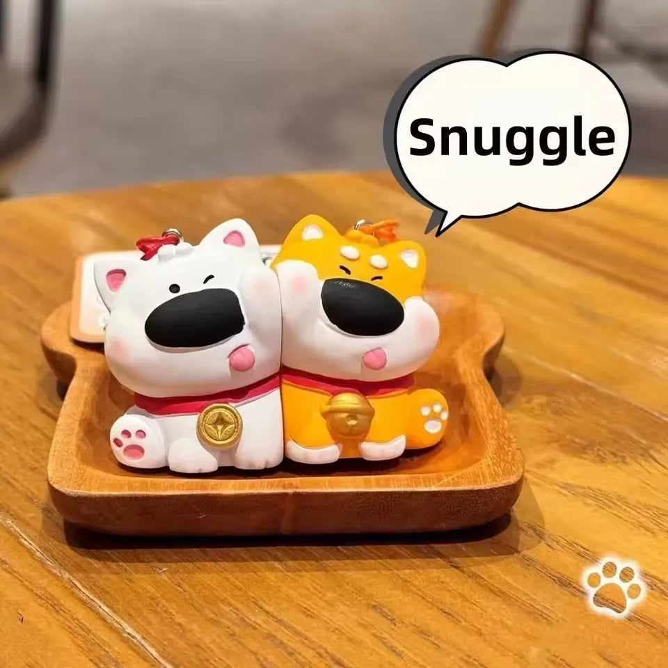 Soul Pups Magnetic Couple Keychain