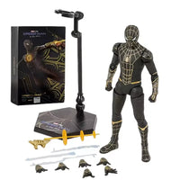 ZD Toys Spider-Man Black & Gold Suit Action Figure