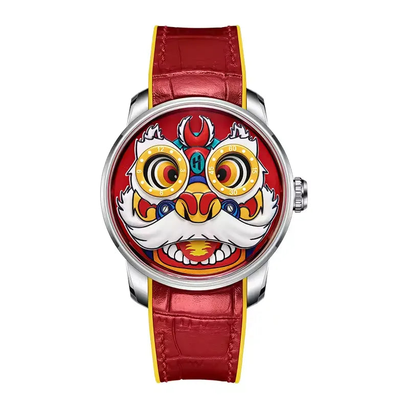 Lucky Harvey Imperial Dynasty Lion Dance Mechanical Watch