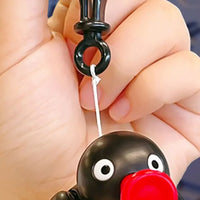 Pingu Waddle Wiggle Pull String Keychain
