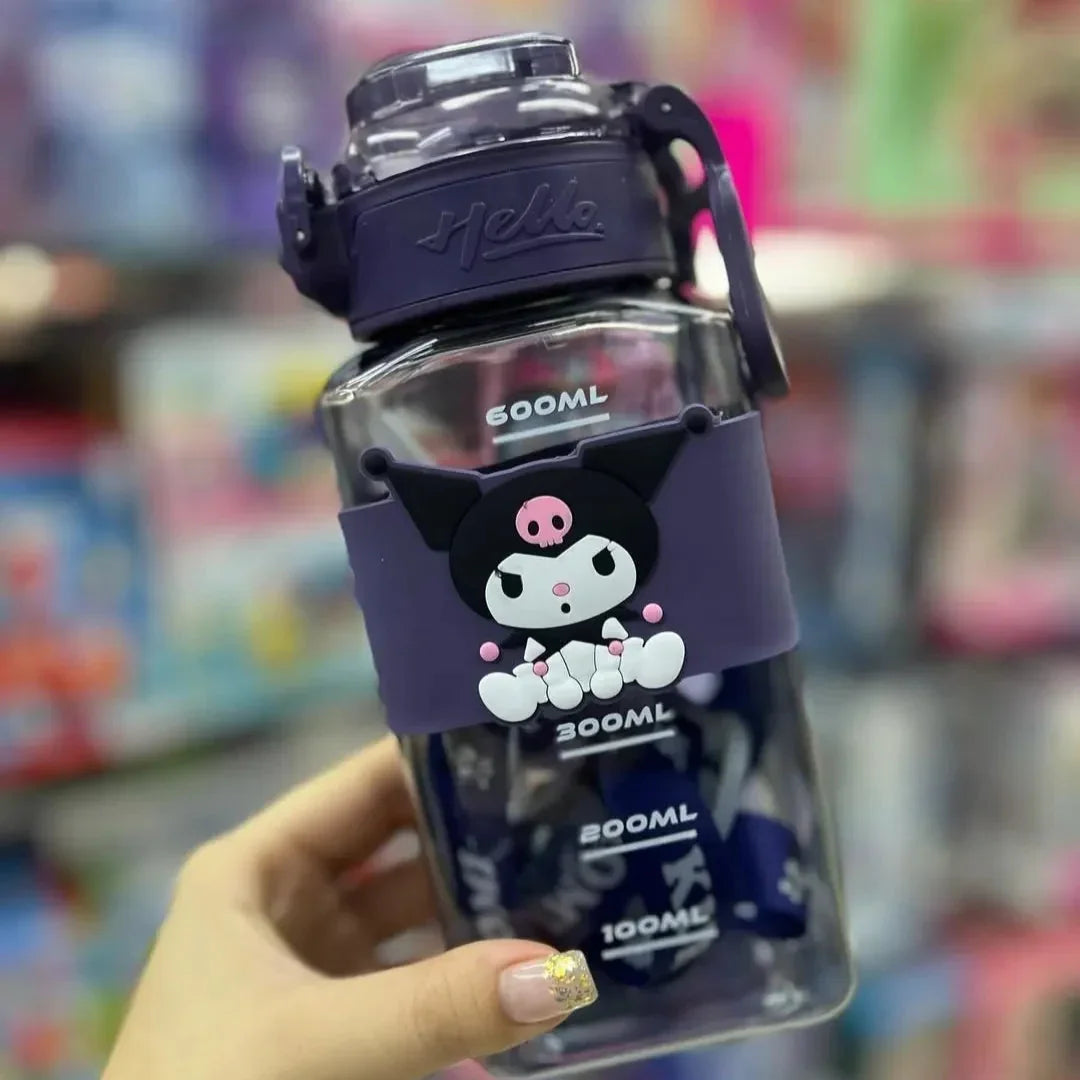 Sanliou Flip-top Lid Water Bottle (600 ml)