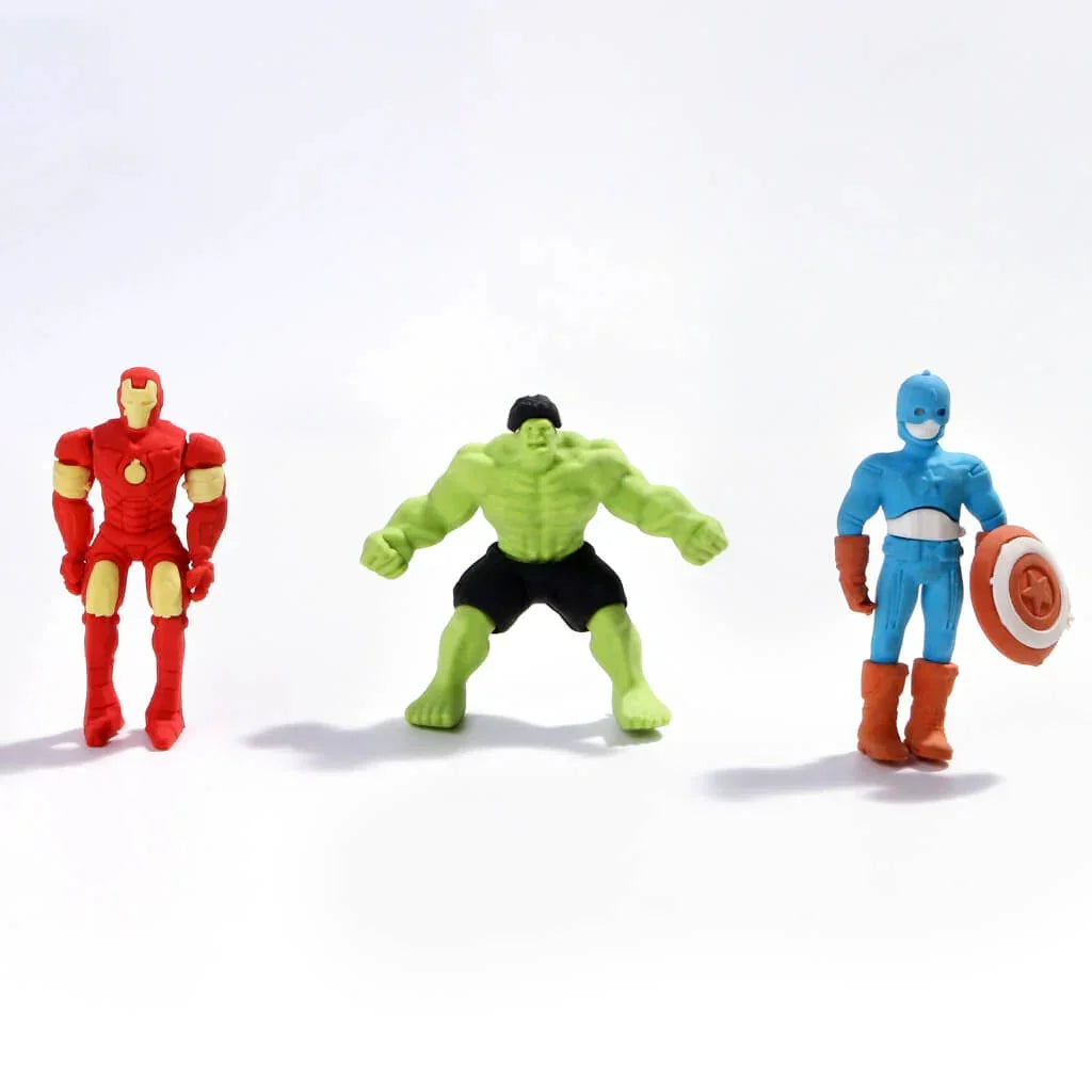 AVNGRS Clean Slate Heroes Eraser (Set of 3)