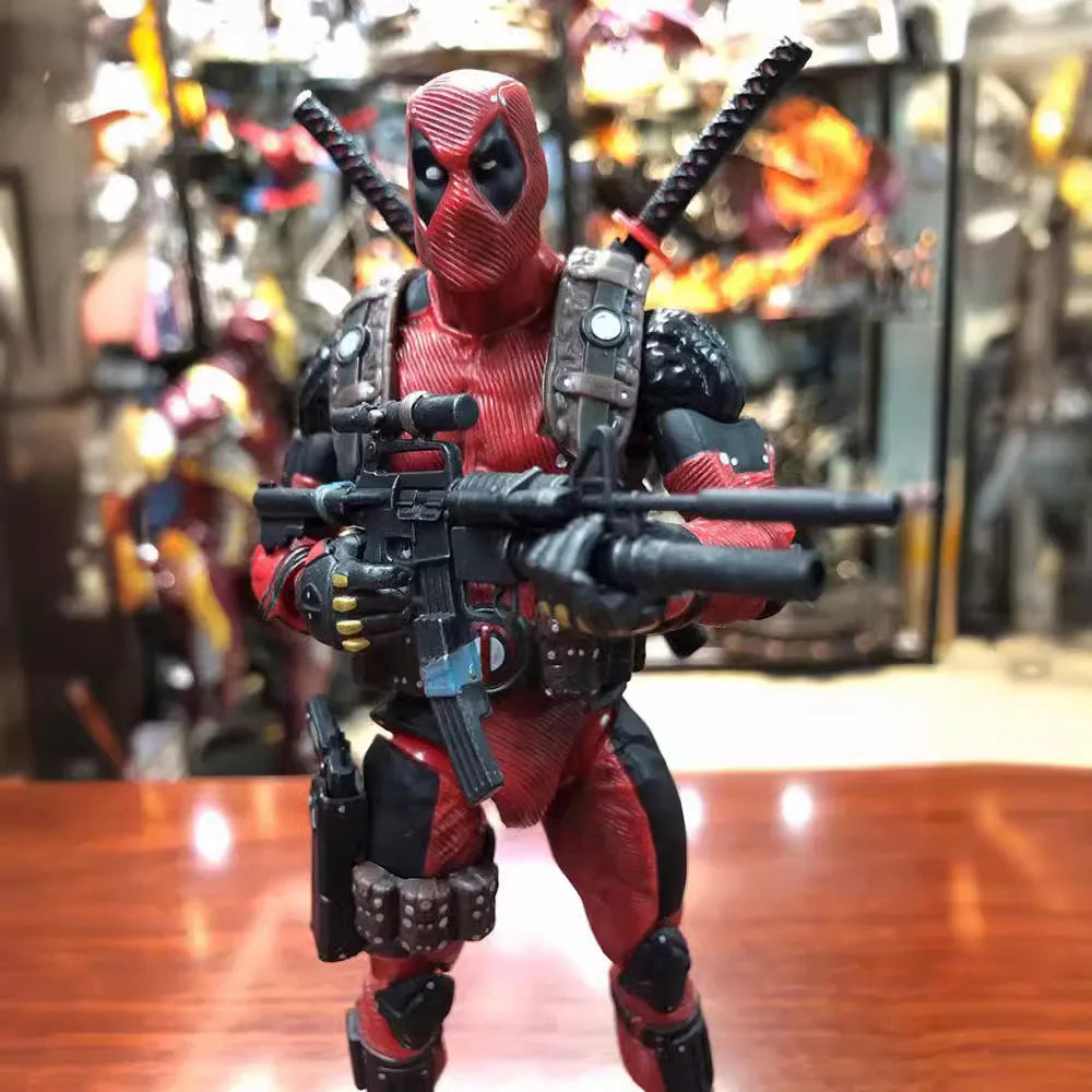 MRVL Super Action Badass Deadpool Figure