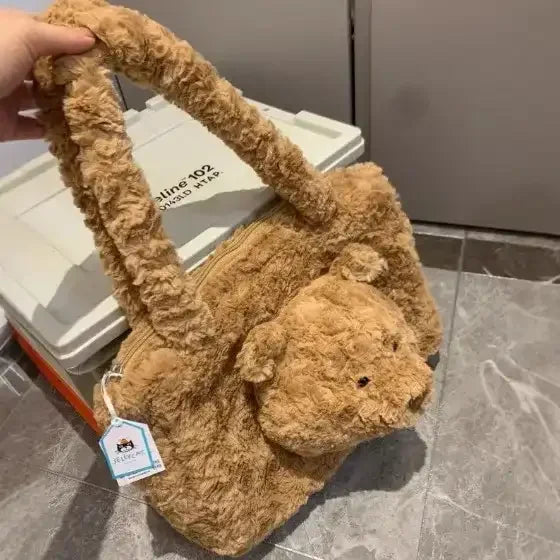 Jellycat Tote-ally Bearific Plush Bag