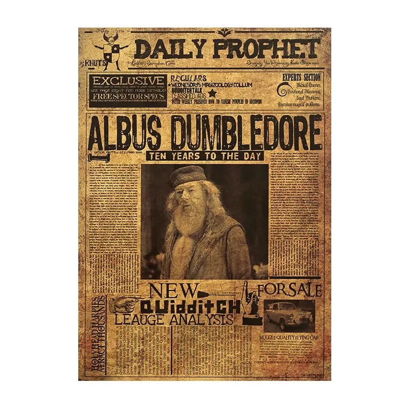 HP Daily Prophet Wall Poster
