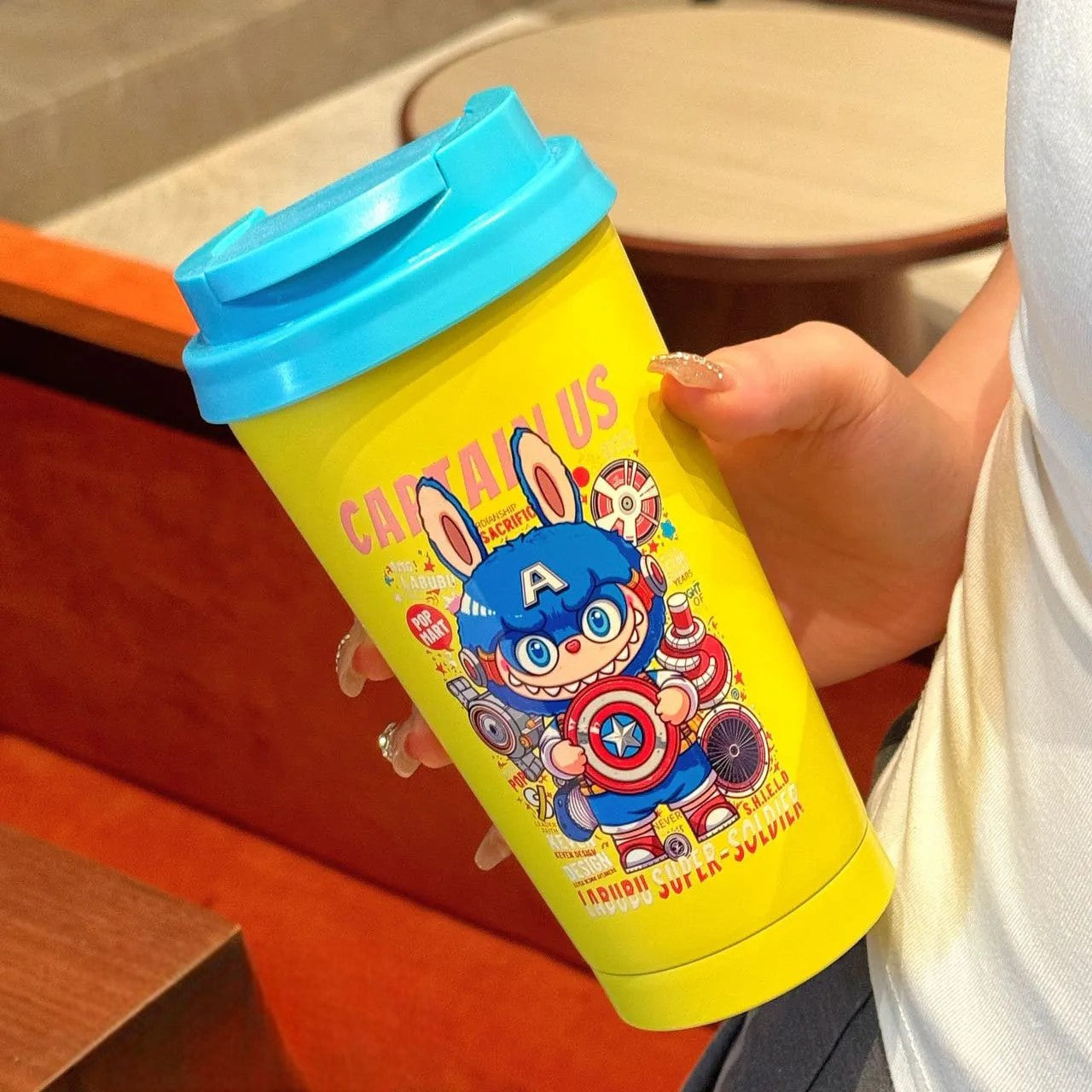StarBX Labubu Avengers Insulated Cup (500 ml)