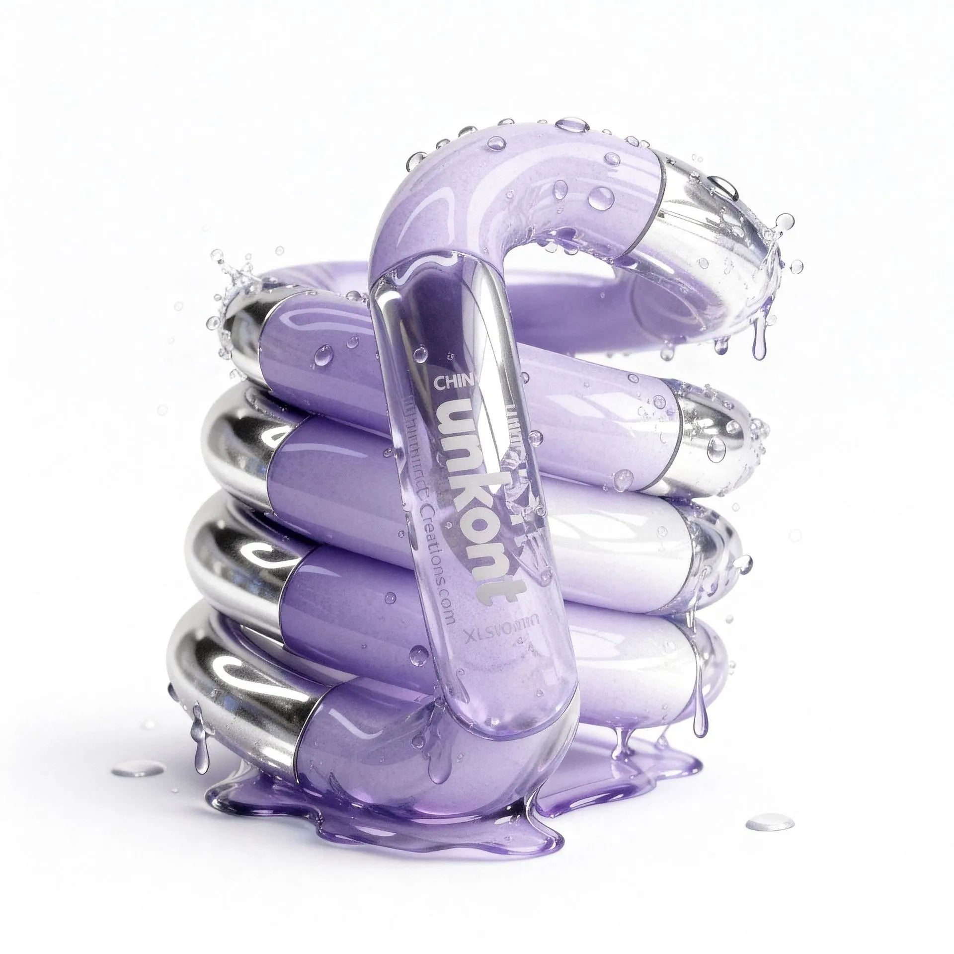 Unknot Electroplated Tangle Fidget Rope