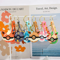 Elemental Eeveelution Pokeball Keychain