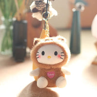Hello KT Love Costume Keychain