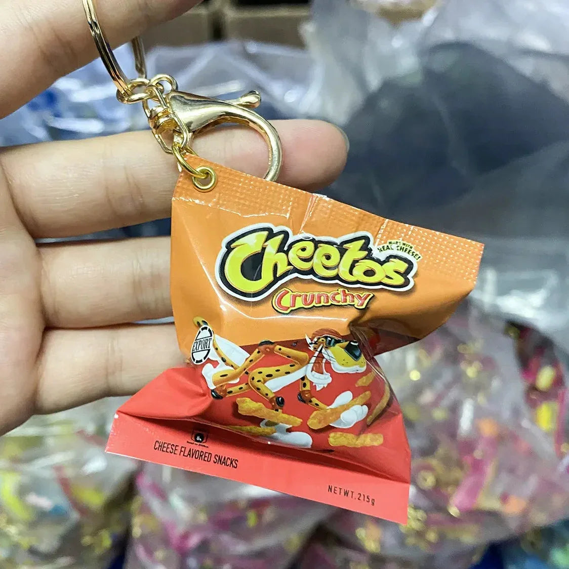 Cheetos Cheesy On-The-Go Keychain