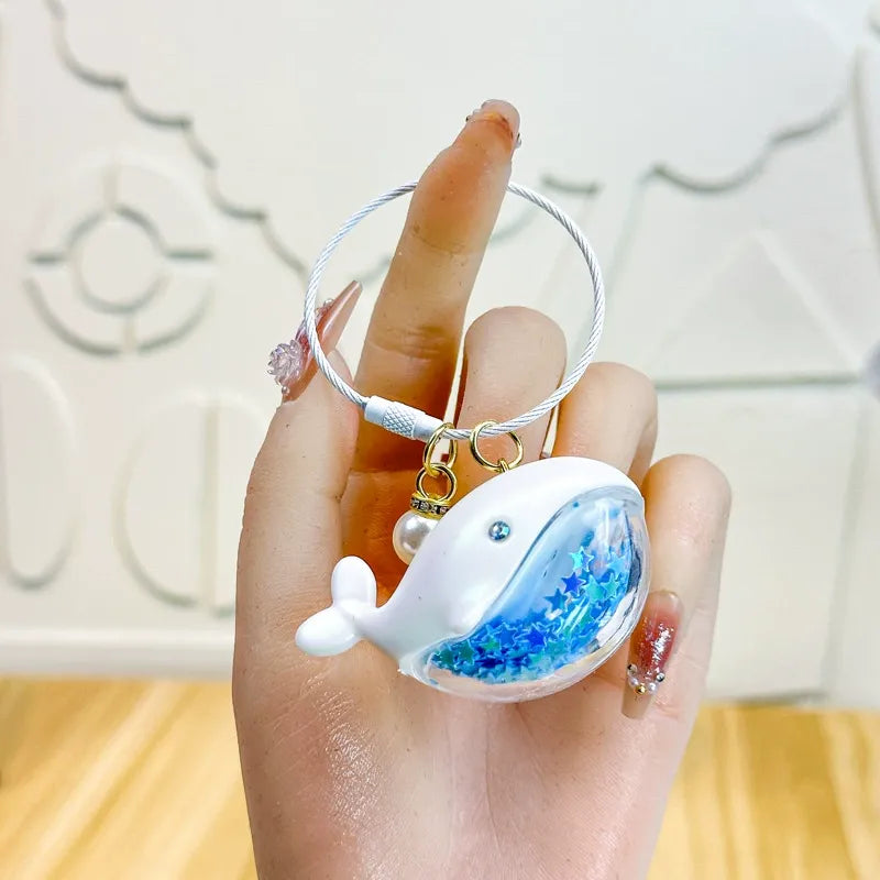 WIFTY Ocean Whisperer Whale Keychain