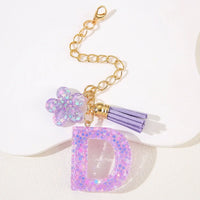 Butterfly Liquid Luxe Letter Charm