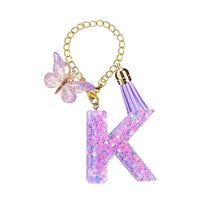 Butterfly Liquid Luxe Letter Charm