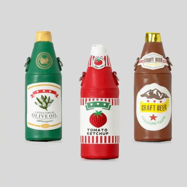 Retro-Pantry Premium Novelty Bottle Crossbody Bags