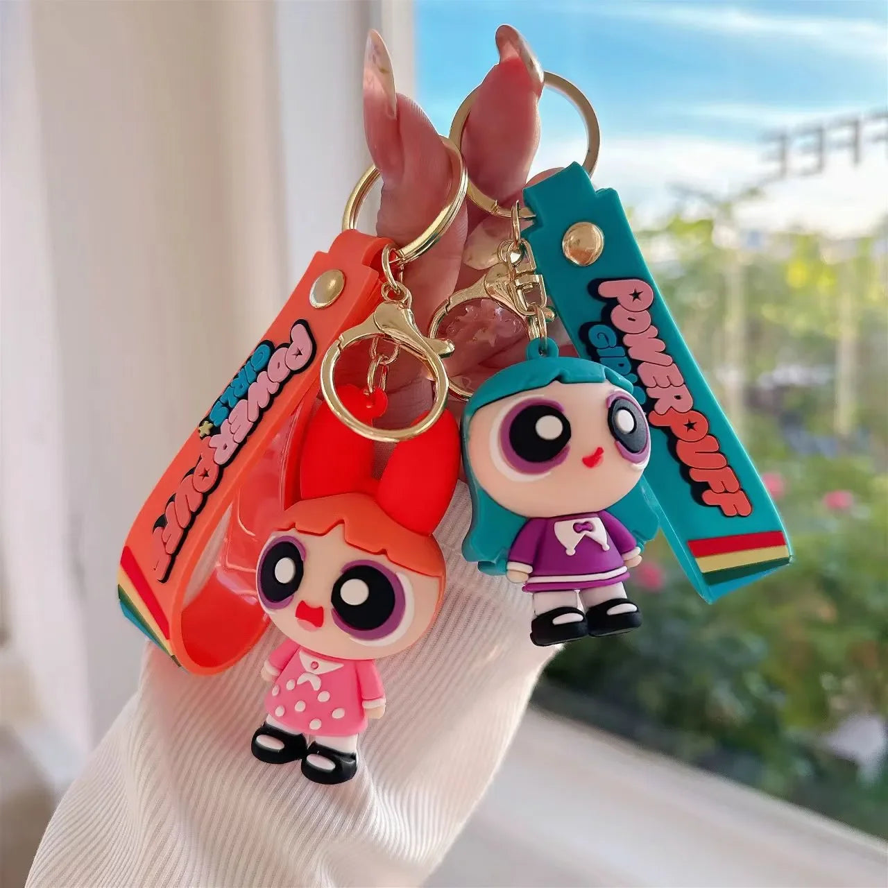Powerful Girls Little Heroes 3D Keychain