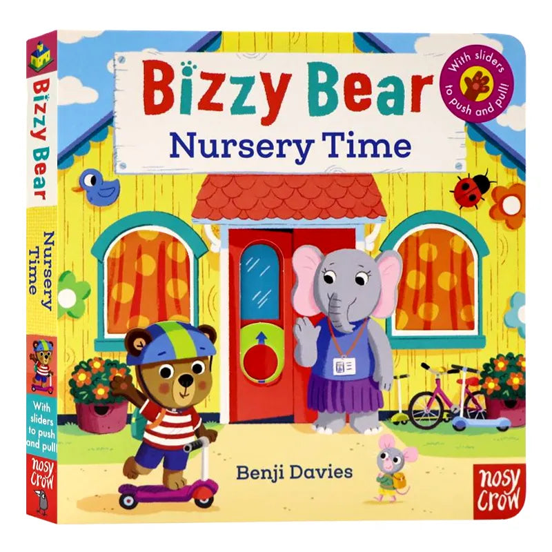 Bizzy Bear Interactive Push-Pull Board Book Collection