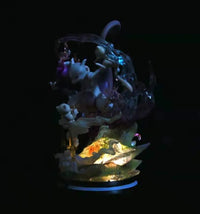 Mewtwo & Mew Illuminated Psystrike Vortex Ver. Figure (25 cm)