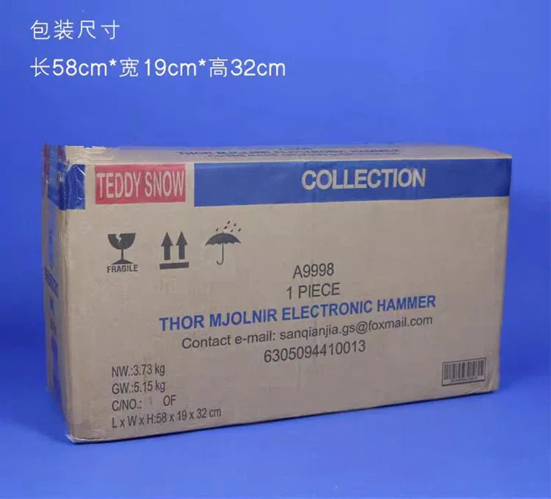 Movie Replica Light & Sound Mjolnir Hammer