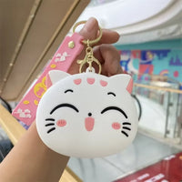 Lucky Cat Silicone Coin Purse