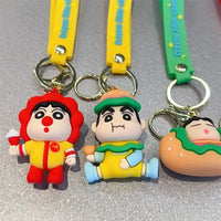 Shinichan Snack Time Keychain