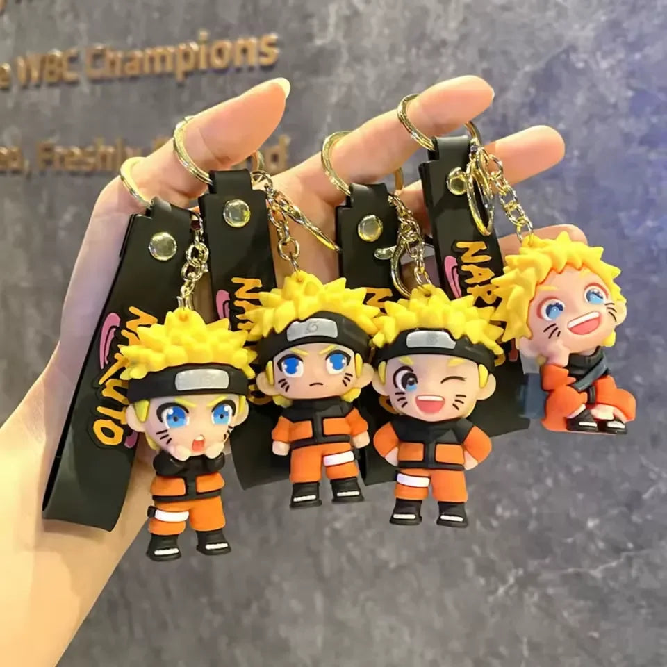 Naruto Ninja Strike Charm Keychain - Bear Hugs