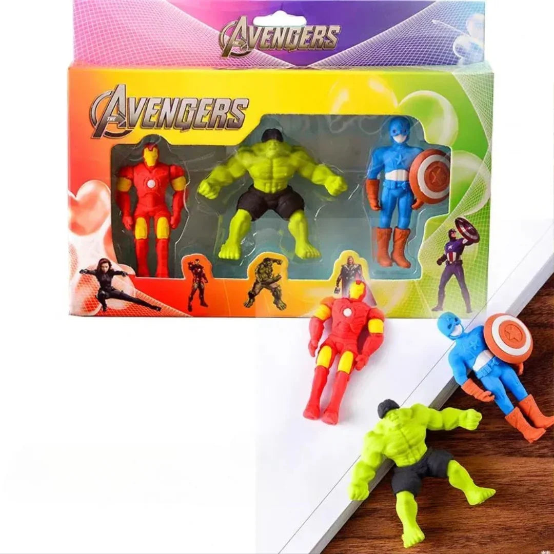 AVNGRS Clean Slate Heroes Eraser (Set of 3)