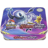 Pokemon Scarlet & Violet Collector Tin Trading Card Set