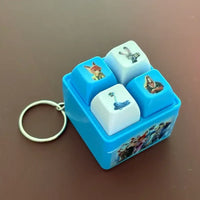 Zootopia 2 Interactive 4-Key Voice & LED Keychain
