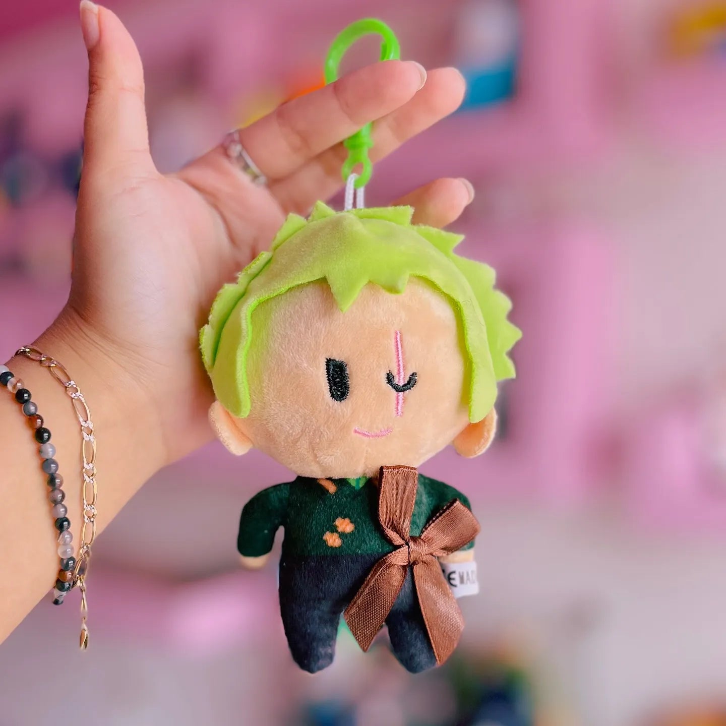 Linechu Keychain One Piece Grand Line Chibi Keychain