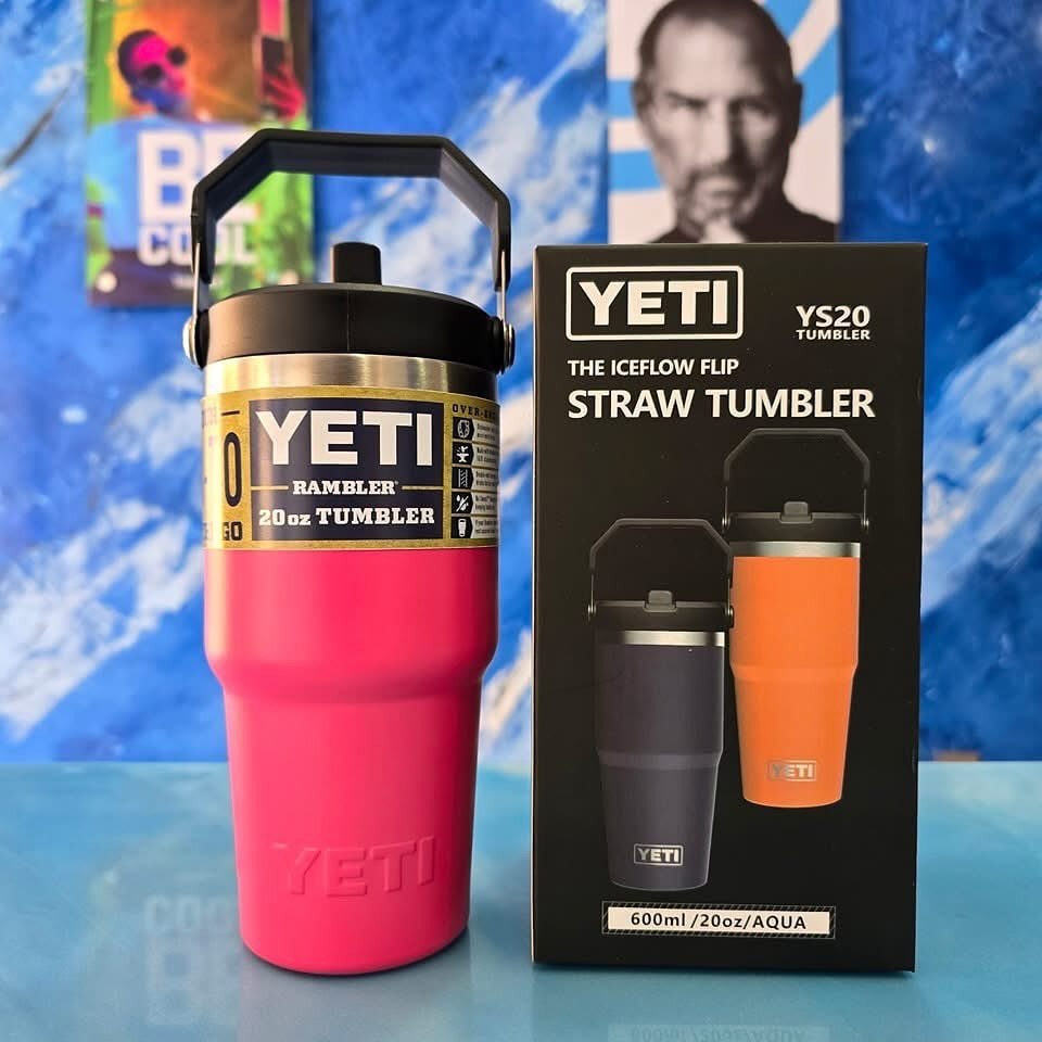 YETI Rambler IceFlow Flip Straw Cup (20 oz)