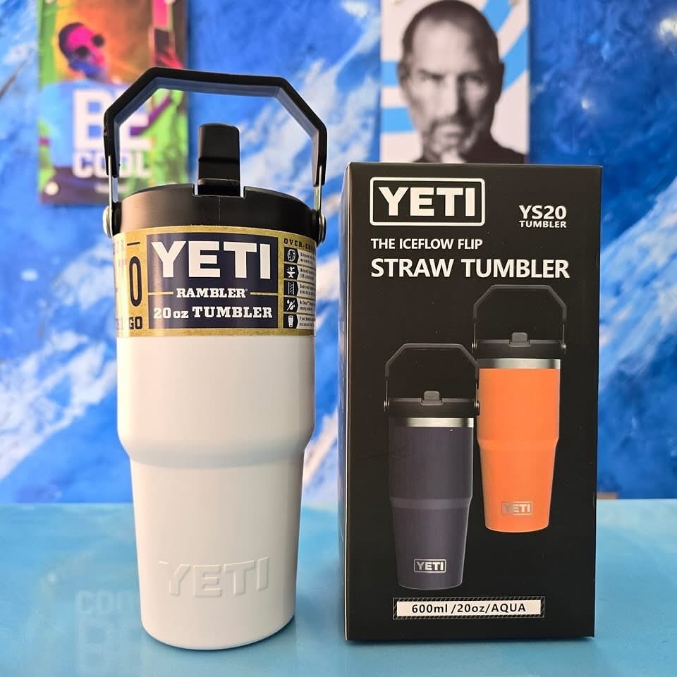 YETI Rambler IceFlow Flip Straw Cup (20 oz)